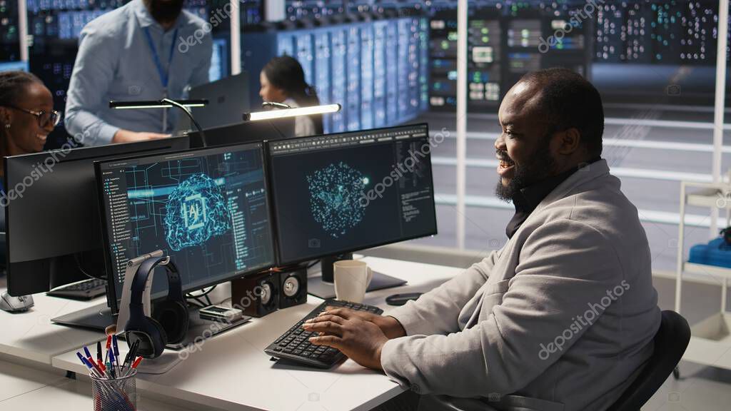 IT administrátor počas technického workshopu